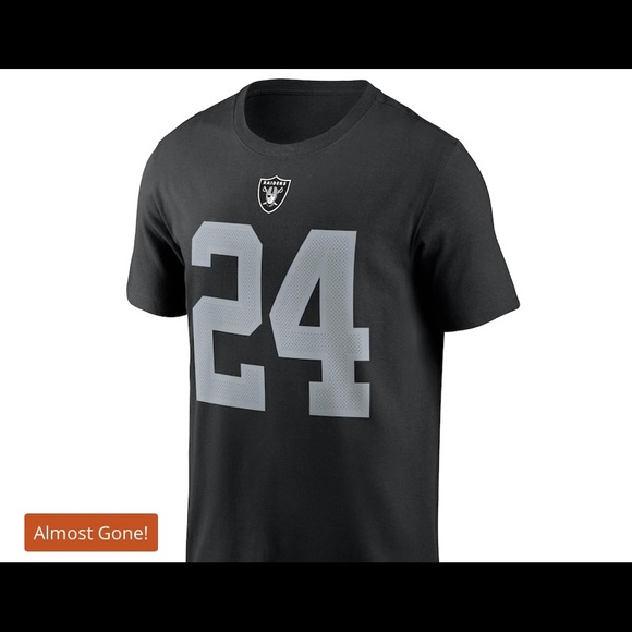 🆕RAIDERS #24 ABRAM SHIRT SIZE M & L - Picture 2 of 3